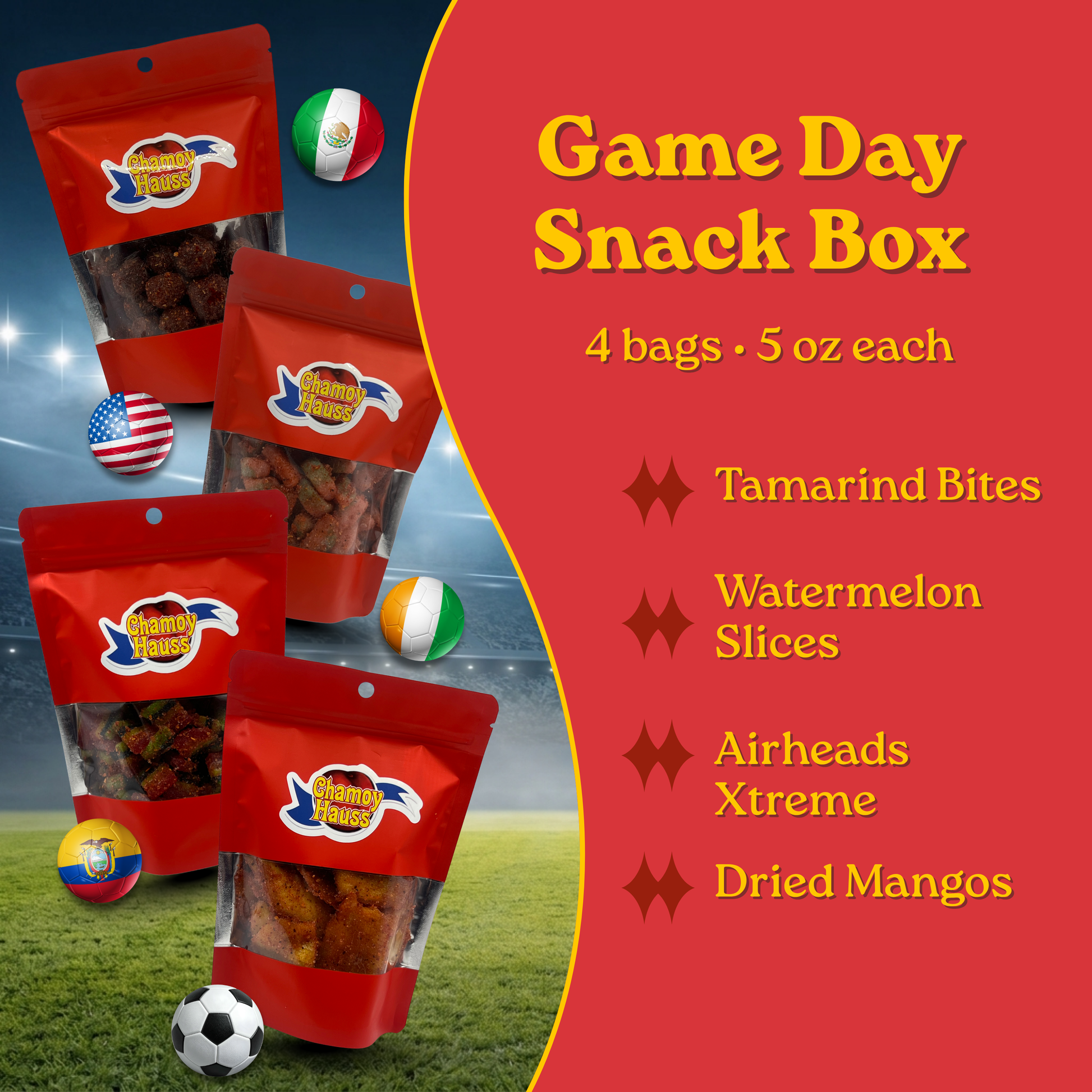 Game Day Snack Box