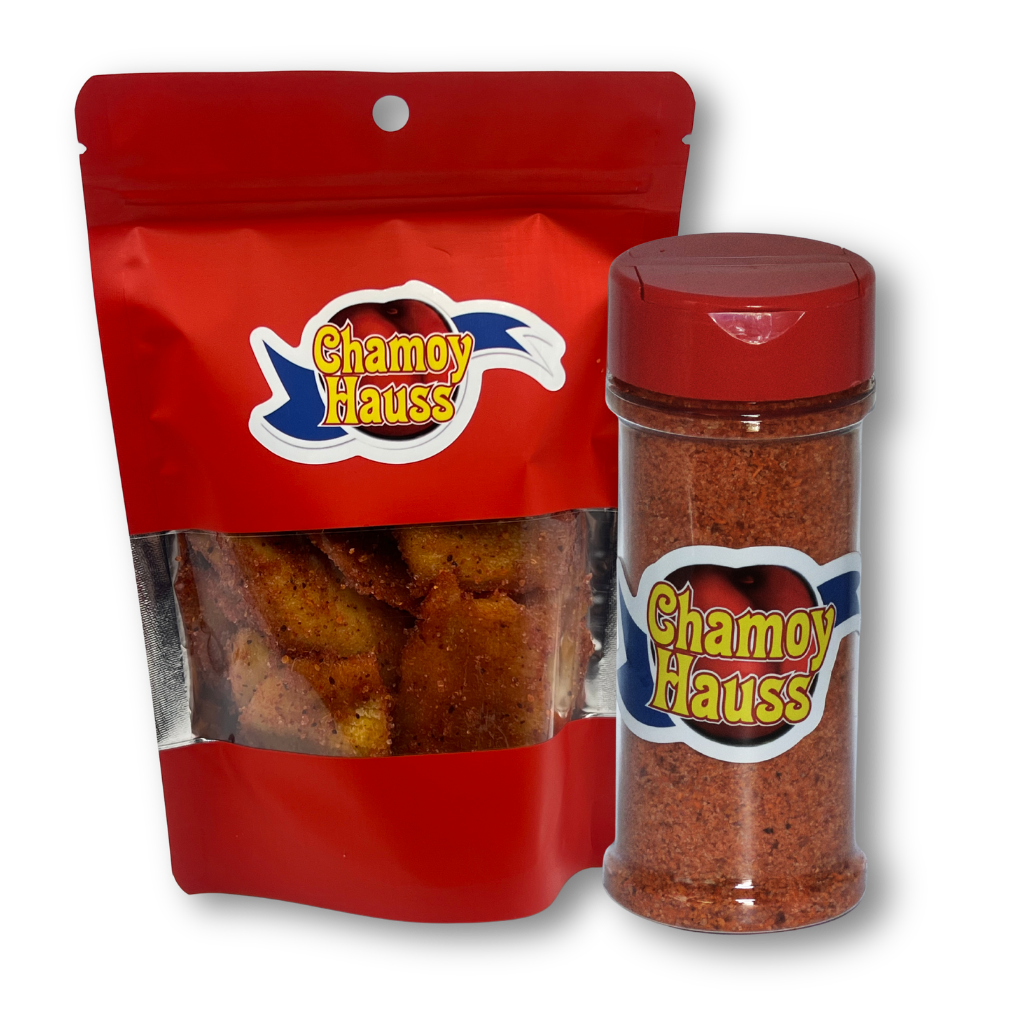 Chamoy Candy Bundle: 8 oz Any Flavor + Chili Mix Bottle