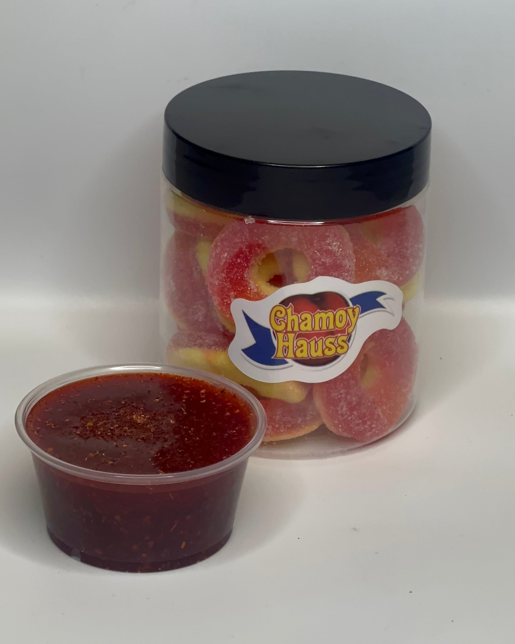 Drip’n Peach Rings - Uncoated Rings