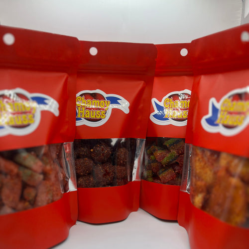20 oz Chamoy Lovers Bundle – Mango, Watermelon, Chili Tamarind Bites, Air Heads Xtreme